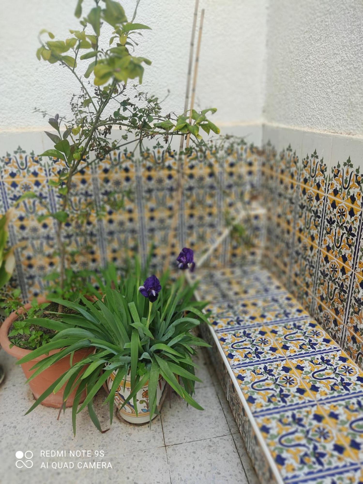 Etage De Villa Avec Jardin, Pres De L'Aireport Et Parking Prive Ariana Bagian luar foto